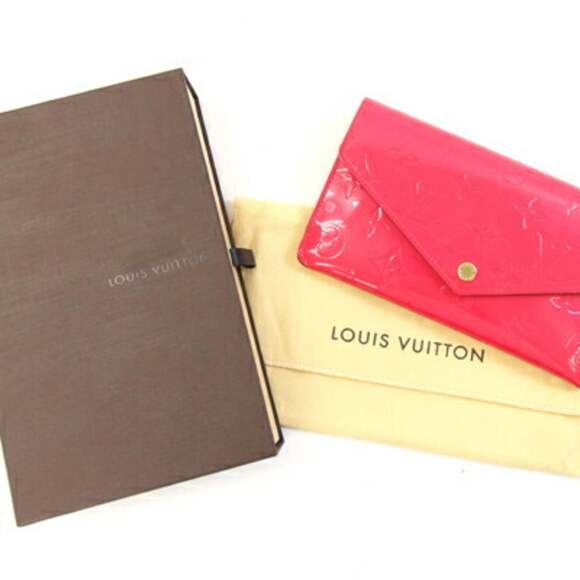 Louis Vuitton Vernis Portefeuille Jeanne Flap Bi-fold Long Wallet M61689 Hot ...